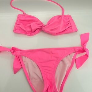 Vibrant Pink Bikini Set